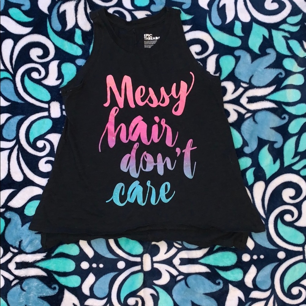 Black tank top🖤!
